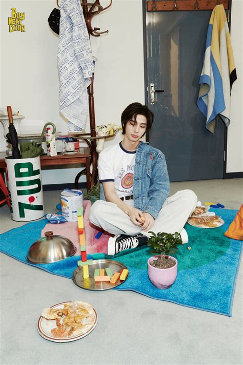 Meet the members of BOYNEXTDOOR in the new teaser photos .